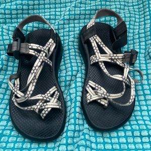 Brand new women’s size 6 Chaco’s. One hasn’t even been fitted to a foot.